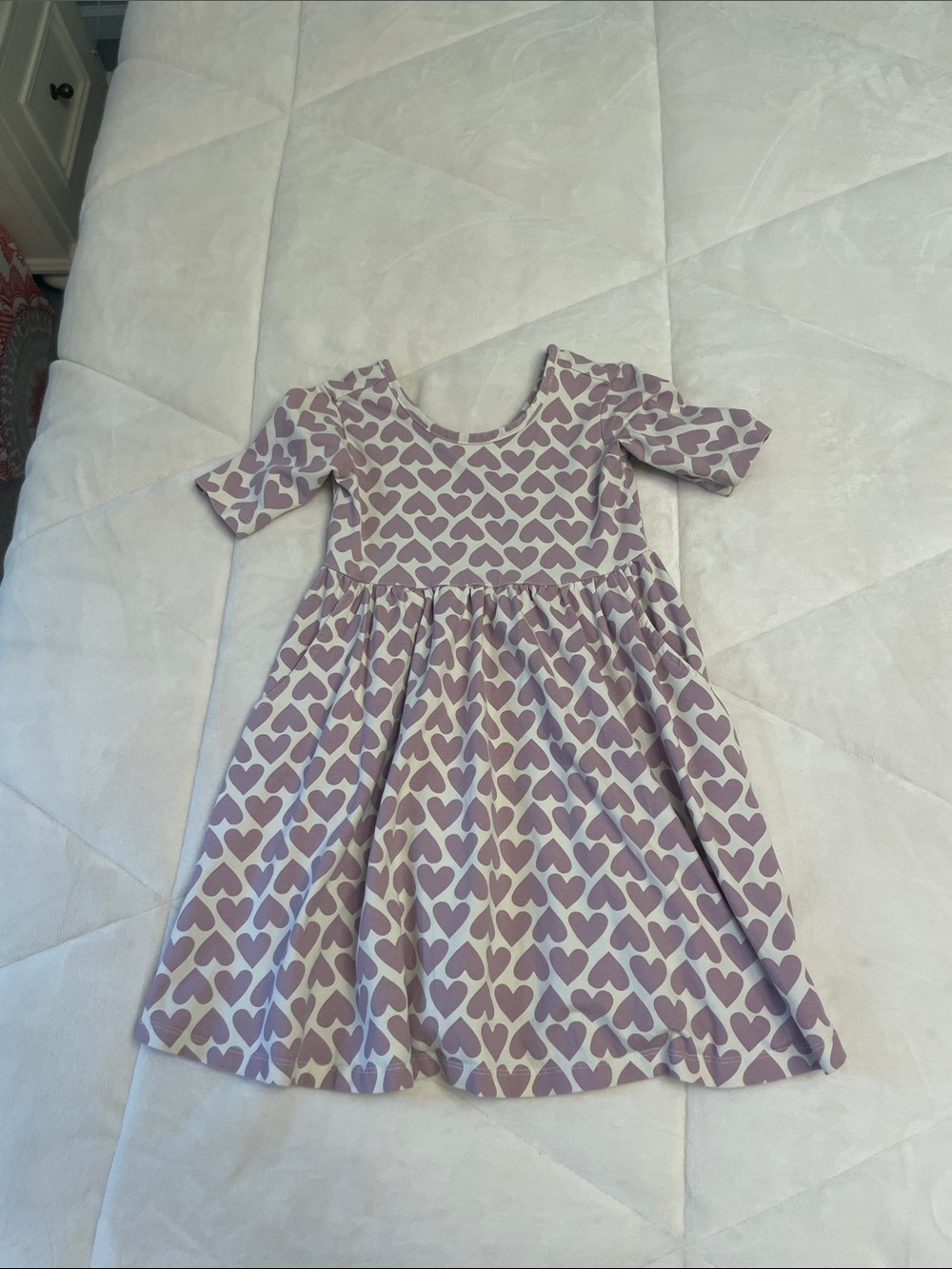 Little Girls' 4-5T Hanna Anderssen Everyday 100% Cotton Dresses Set of 3 - Picture 5 of 9